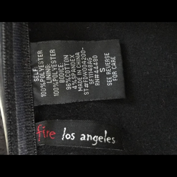 Multi color maxi dress with lace accent - Picture 4 of 4